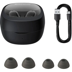Wholesale Wireless in-ear TWS headphones Baseus Bowie WM02 (black) OS - BSU4929 - {ean13} - Hurt