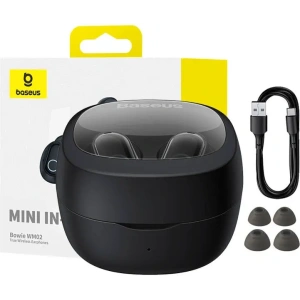 Wholesale Wireless in-ear TWS headphones Baseus Bowie WM02 (black) OS - BSU4929 - {ean13} - Hurt
