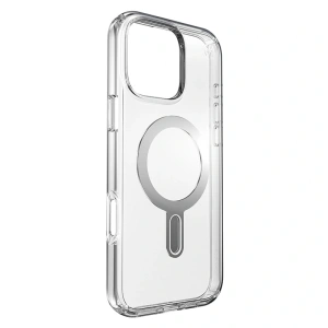 Hurtownia GSM - Etui Speck Presidio Perfect-Clear ClickLock & MagSafe Apple iPhone 16 Pro Max (Průhledné / Chromové provedení / Klidné stříbro) - SPK668 - {ean13} - Hurt