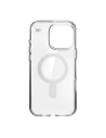 Hurtownia GSM - Etui Speck Presidio Perfect-Clear ClickLock & MagSafe Apple iPhone 16 Pro Max (Transparent / Finisaj Cromat / Argint Serenity) - SPK668 - {ean13} - Hurt