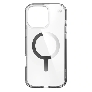 Hurtownia GSM - Etui Speck Presidio Perfect-Clear MagSafe Apple iPhone 16 Pro Max (Čirý / Chromový povrch / Klidná stříbrná) - SPK669 - {ean13} - Hurt
