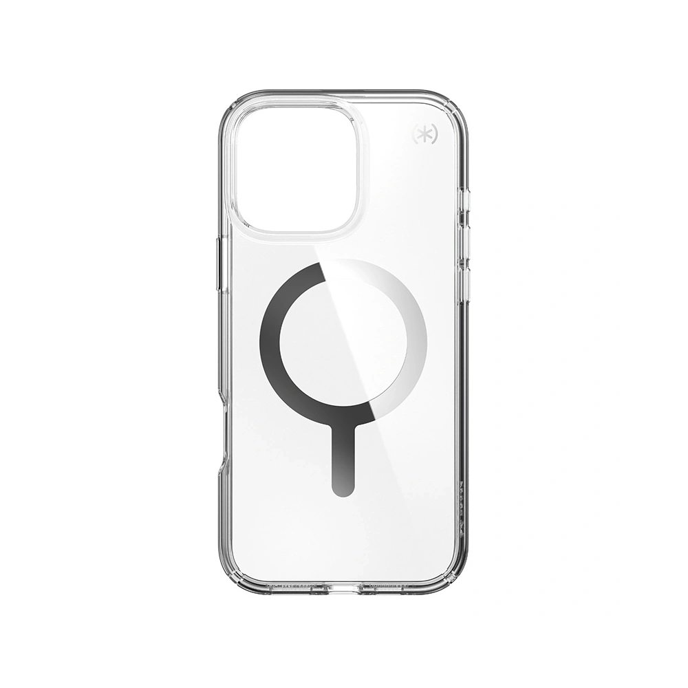 Hurtownia GSM - Etui Speck Presidio Perfect-Clear MagSafe Apple iPhone 16 Pro Max (Átlátszó / Króm Fényes / Béke Ezüst) - SPK669 - {ean13} - Hurt