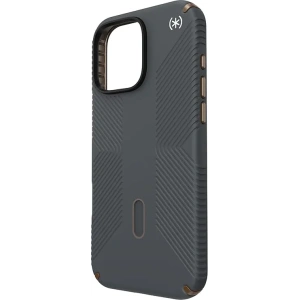 Etui Speck Presidio2 Grip ClickLock & MagSafe Apple iPhone 16 Pro Max (Gri Charcoal / Bronza Rece / Alb) - iPhone 16 Pro Max - Speck