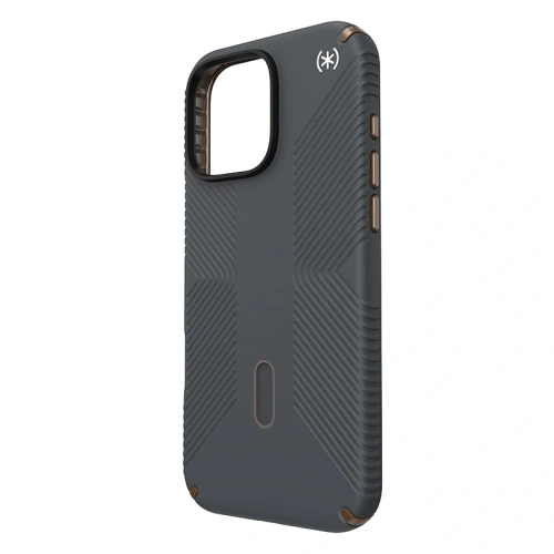 Etui Speck Presidio2 Grip ClickLock & MagSafe Apple iPhone 16 Pro Max (Charcoal Grey / Cool Bronze / White) - iPhone 16 Pro Max - Speck