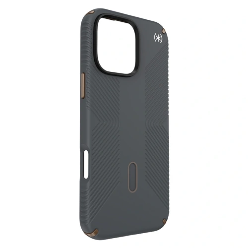 Etui Speck Presidio2 Grip ClickLock & MagSafe Apple iPhone 16 Pro Max (Charcoal Grey / Cool Bronze / White) - iPhone 16 Pro Max - Speck