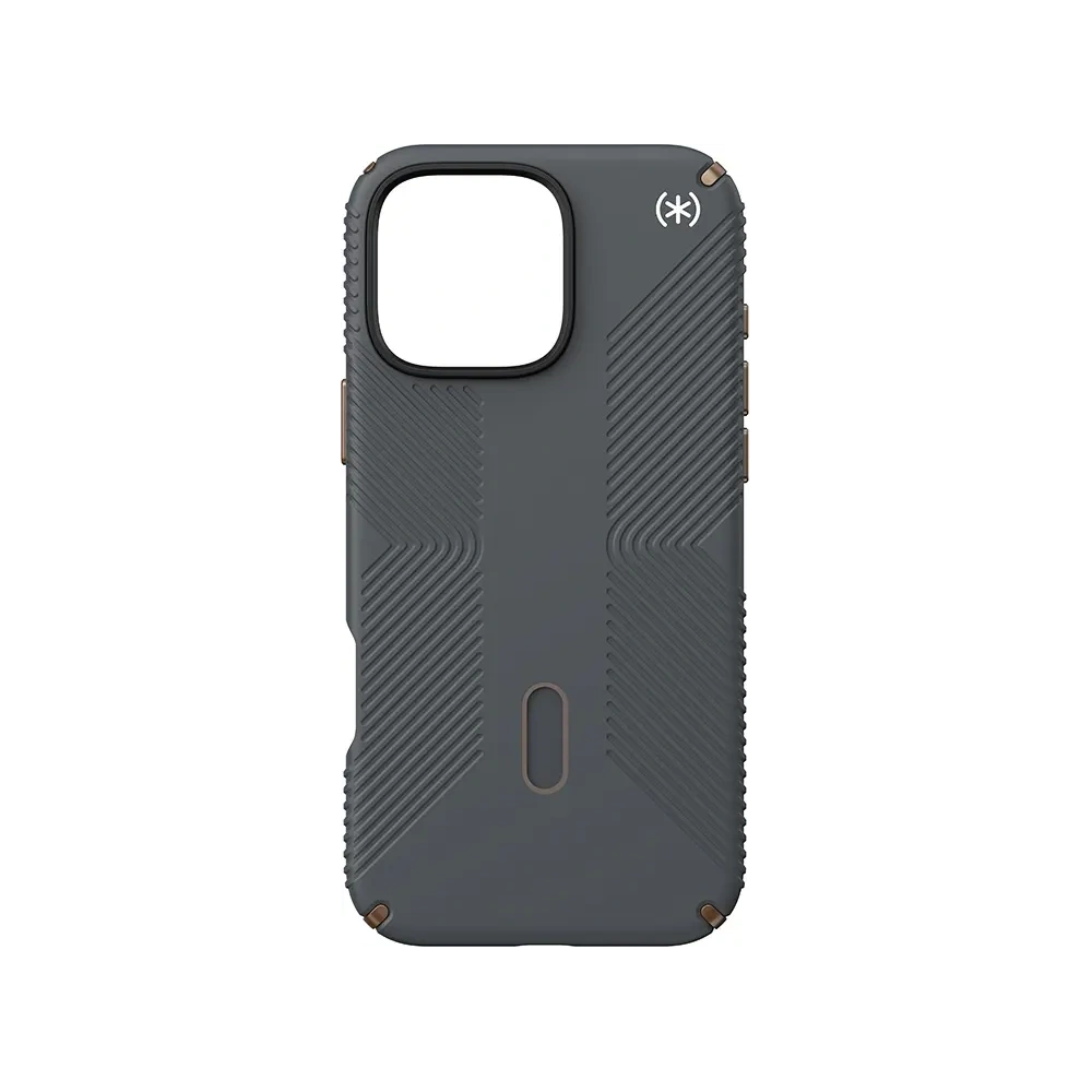 Hurtownia GSM - Etui Speck Presidio2 Grip ClickLock & MagSafe Apple iPhone 16 Pro Max (Gri Charcoal / Bronza Rece / Alb) - SPK675 - {ean13} - Hurt