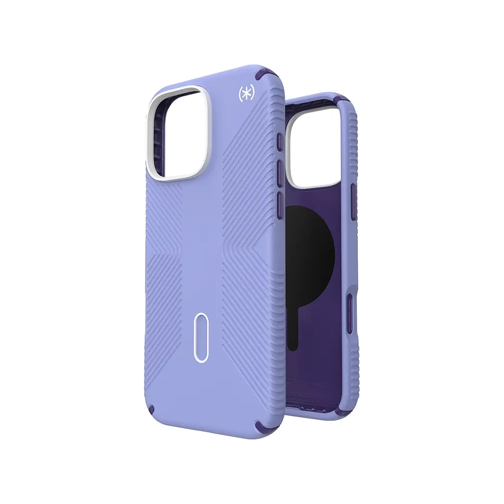 Hurtownia GSM - Etui Speck Presidio2 Grip ClickLock & MagSafe Apple iPhone 16 Pro Max (Jövő levendula / Cassis lila / Fehér) - SPK677 - {ean13} - Hurt