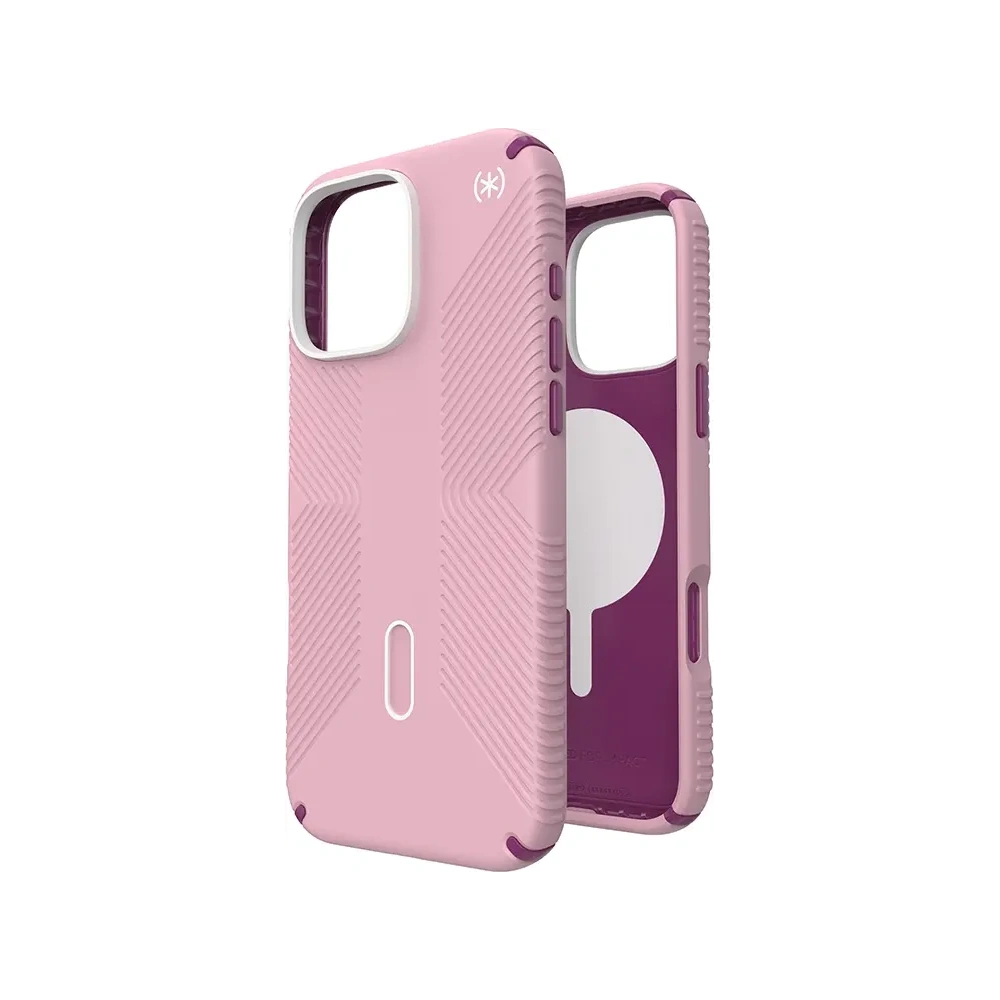 Hurtownia GSM - Case Speck Presidio2 Grip ClickLock & MagSafe Apple iPhone 16 Pro Max (Mittwochs Pink / Boysenberry Lila / Weiß) - SPK678 - {ean13} - Hurt