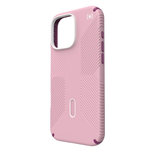 Etui Speck Presidio2 Grip ClickLock & MagSafe Apple iPhone 16 Pro Max (Wednesday Pink / Boysenberry Purple / White) - iPhone 16 Pro Max - Speck