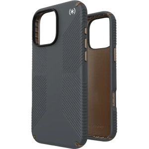 Etui Speck Presidio2 Grip Apple iPhone 16 Pro Max (Gri cărbune / Bronzu rece / Alb) - iPhone 16 Pro Max - Speck