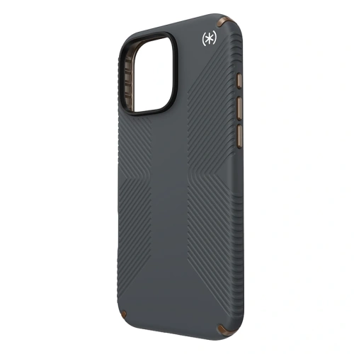 Etui Speck Presidio2 Grip Apple iPhone 16 Pro Max (Charcoal Grey / Cool Bronze / White) - iPhone 16 Pro Max - Speck