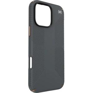 Etui Speck Presidio2 Grip Apple iPhone 16 Pro Max (Tmavě šedá / Chladná bronzová / Bílá) - iPhone 16 Pro Max - Speck