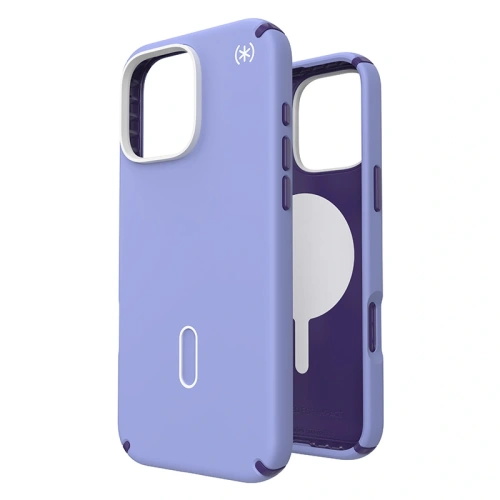 Etui Speck Presidio2 Pro ClickLock & MagSafe Apple iPhone 16 Pro Max (Future Lavender / Cassis Purple / White) - iPhone 16 Pro Max - Speck