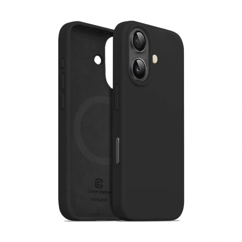 Etui Crong Color Cover Magnetic Apple iPhone 16 MagSafe czarny - iPhone 16 - Crong