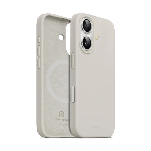 Etui Crong Color Cover Magnetic Apple iPhone 16 MagSafe kamienny beż - iPhone 16 - Crong