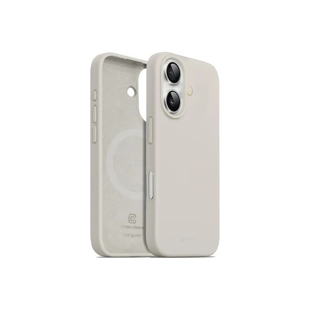 Wholesale Case Crong Color Cover Magnetic Apple iPhone 16 MagSafe stone beige - CRG790 - {ean13} - Hurt