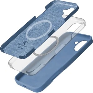 Hurtownia GSM - Etui Crong Color Cover Magnetic Apple iPhone 16 MagSafe modrý - CRG791 - {ean13} - Hurt