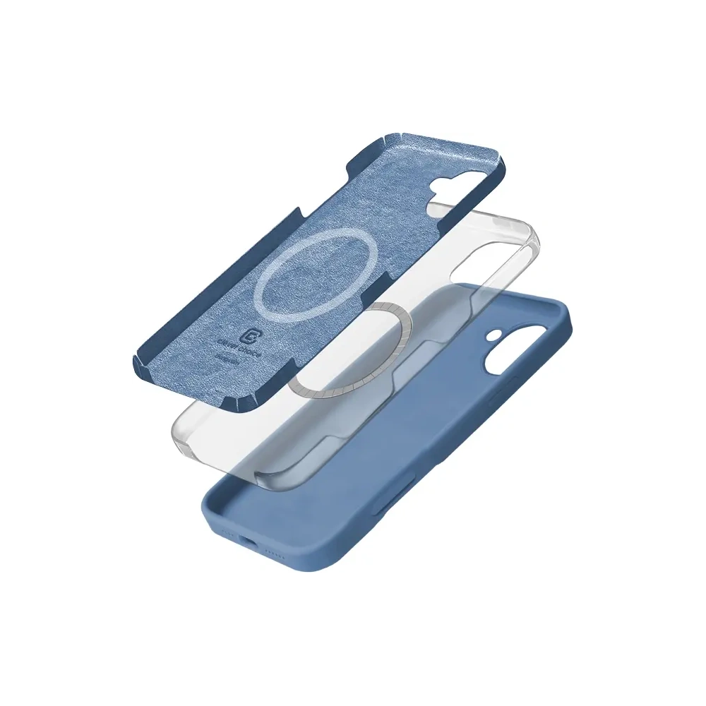 Hurtownia GSM - Etui Crong Color Cover Magnetic Apple iPhone 16 MagSafe albastru - CRG791 - {ean13} - Hurt