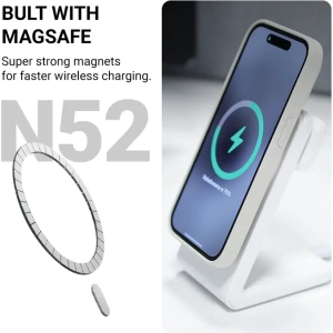 Hurtownia GSM - Etui Crong Color Cover Magnetic Apple iPhone 16 MagSafe modrý - CRG791 - {ean13} - Hurt