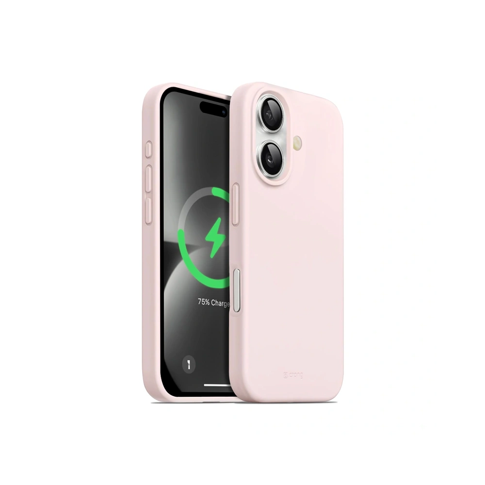 Hurtownia GSM - Etui Crong Szín Fedél Magnetic Apple iPhone 16 MagSafe homok rózsaszín - CRG792 - {ean13} - Hurt