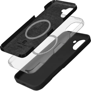 Hurtownia GSM - Etui Crong Color Cover Magnetic Apple iPhone 16 Plus MagSafe černé - CRG793 - {ean13} - Hurt