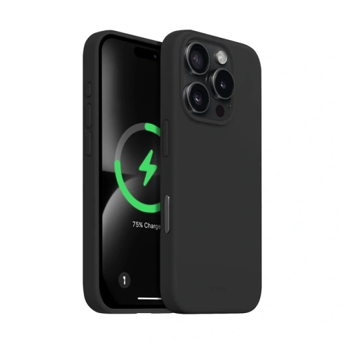 Etui Crong Color Cover Magnetic Apple iPhone 16 Pro MagSafe czarny - iPhone 16 Pro - Crong