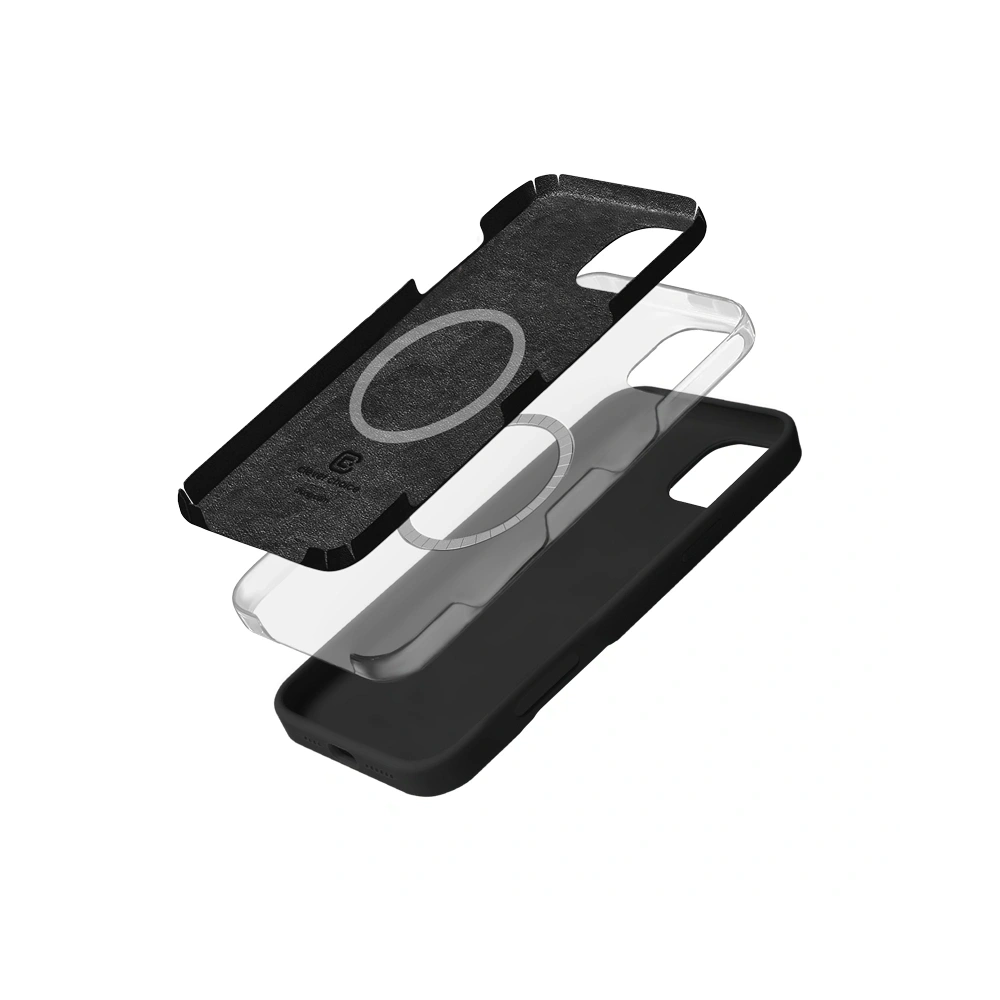 Wholesale Case Crong Color Cover Magnetic Apple iPhone 16 Pro MagSafe black - CRG794 - {ean13} - Hurt