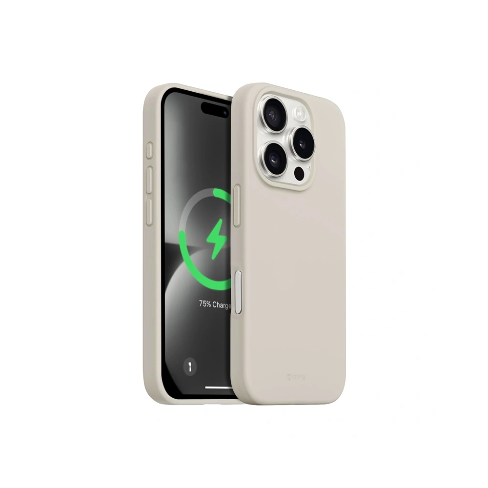 Hurtownia GSM - Case Crong Color Cover Magnetic Apple iPhone 16 Pro MagSafe stein beige - CRG795 - {ean13} - Hurt