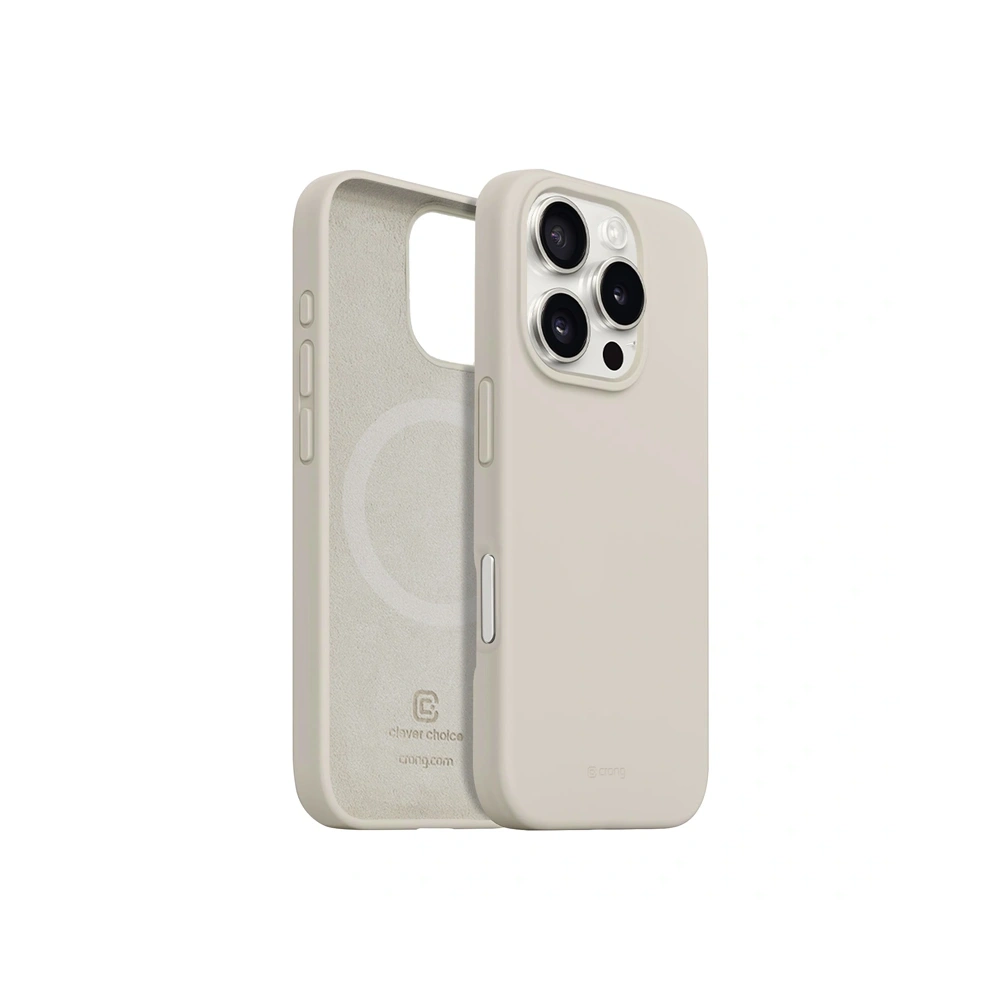 Hurtownia GSM - Case Crong Color Cover Magnetic Apple iPhone 16 Pro MagSafe stein beige - CRG795 - {ean13} - Hurt