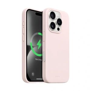 Case Crong Color Cover Magnetic Apple iPhone 16 Pro MagSafe sandy pink - iPhone 16 Pro - Crong