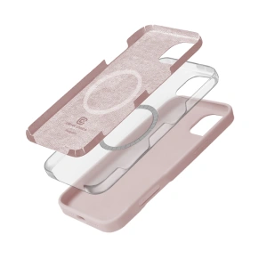 Hurtownia GSM - Etui Crong Color Cover Magnetic Apple iPhone 16 Pro MagSafe písková růžová - CRG796 - {ean13} - Hurt