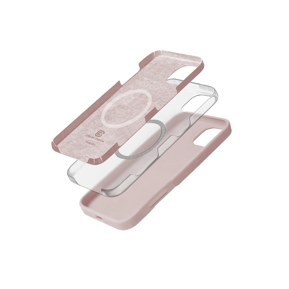 Wholesale Case Crong Color Cover Magnetic Apple iPhone 16 Pro MagSafe sandy pink - CRG796 - {ean13} - Hurt