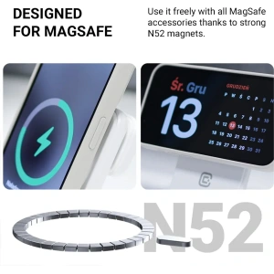 Hurtownia GSM - Etui Crong Color Cover Magnetic Apple iPhone 16 Pro Max MagSafe černé - CRG798 - {ean13} - Hurt