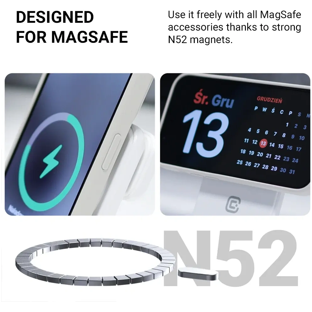 Hurtownia GSM - Case Crong Color Cover Magnetic Apple iPhone 16 Pro Max MagSafe schwarz - CRG798 - {ean13} - Hurt
