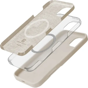 Hurtownia GSM - Etui Crong Color Cover Magnetic Apple iPhone 16 Pro Max MagSafe kamenný béžový - CRG799 - {ean13} - Hurt