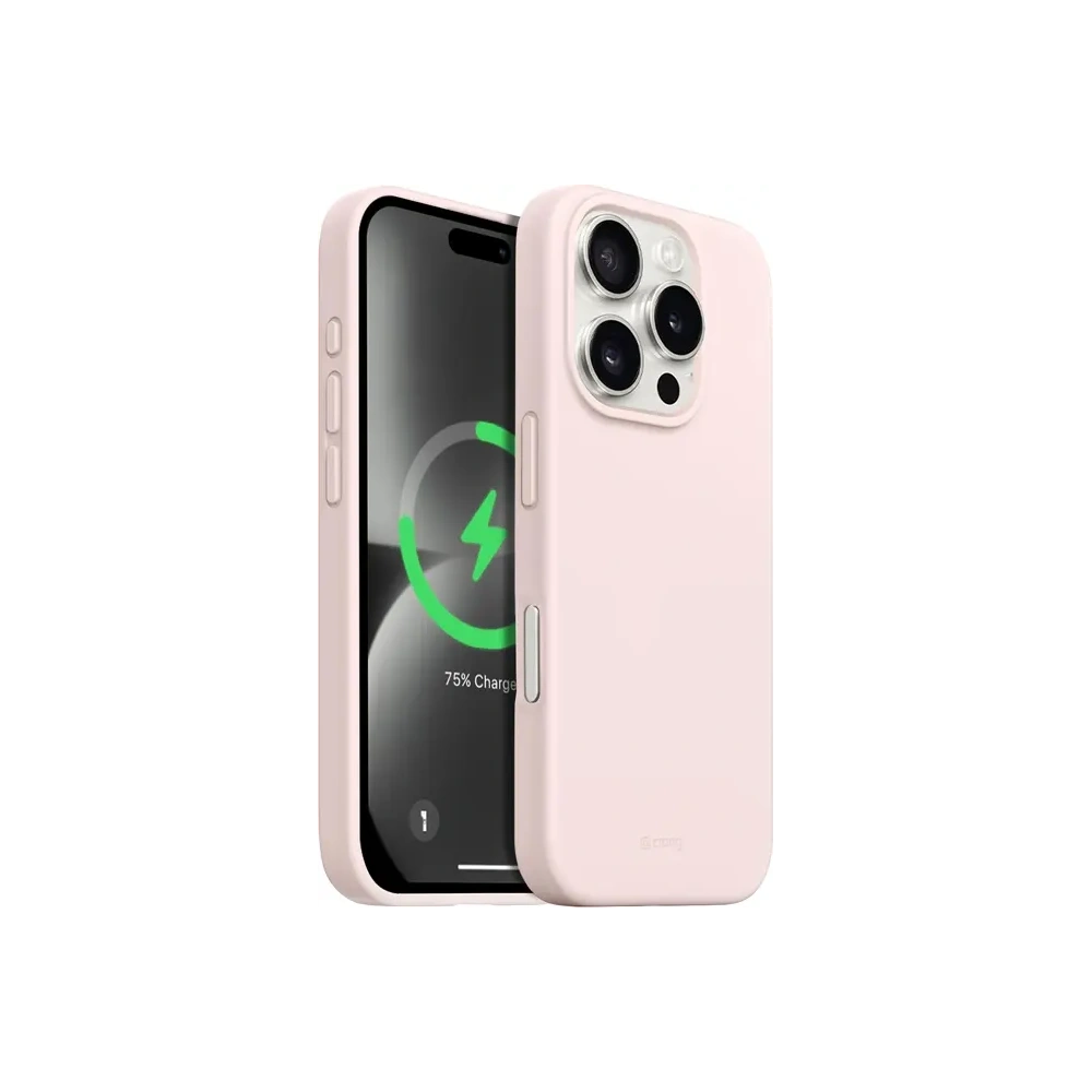 Hurtownia GSM - Etui Crong Színborító Magnetic Apple iPhone 16 Pro Max MagSafe homokrózsaszín - CRG800 - {ean13} - Hurt