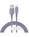 Kabel Lightning USB Baseus Colourful 1.2m 2.4A (fioletowy)