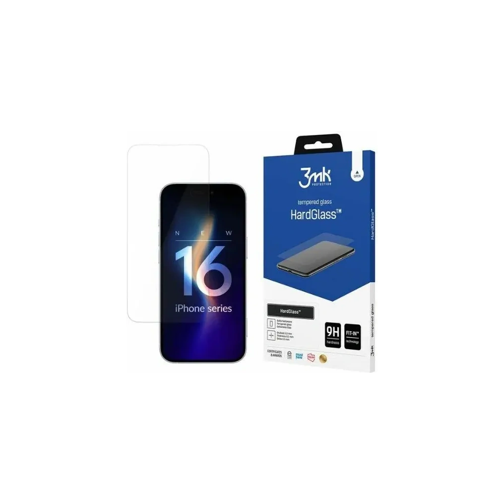 Hurtownia GSM - Szkło hartowane 3MK HardGlass Apple iPhone 16 Plus - 3MK6485 - {ean13} - Hurt