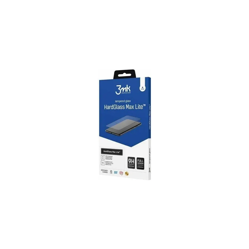 Hurtownia GSM - Tvrzené sklo 3MK HardGlass Max Lite Motorola Moto G54 / Power Edition černé - 3MK6487 - {ean13} - Hurt