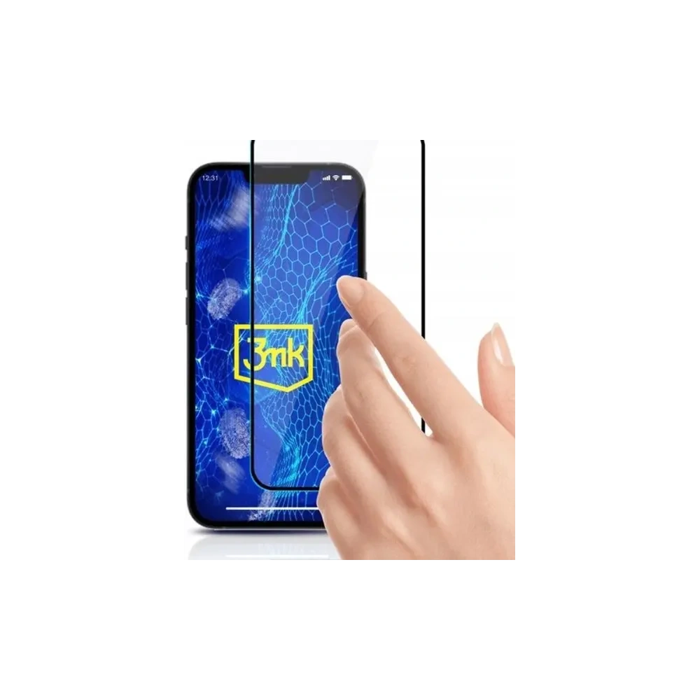 Hurtownia GSM - Tvrzené sklo 3MK HardGlass Max Lite Motorola Moto G54 / Power Edition černé - 3MK6487 - {ean13} - Hurt