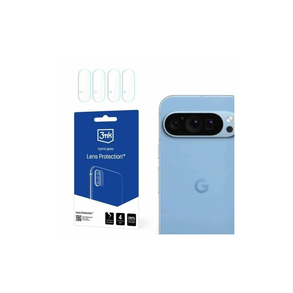 Wholesale Hybrid glass for the camera lens 3MK Lens Protect Google Pixel 9 Pro [4 PACK] - 3MK6490 - {ean13} - Hurt