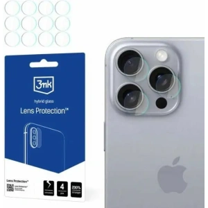 Hurtownia GSM - Hybridglas für die Kameraobjektiv 3MK Lens Protect Apple iPhone 16 Pro Max [4 PACK] - 3MK6499 - {ean13} - Hurt