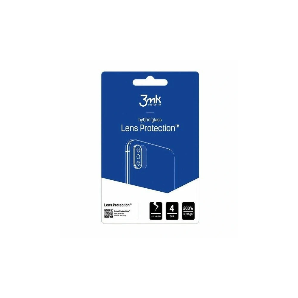 Wholesale Hybrid glass for the camera lens 3MK Lens Protect Motorola Edge 50 Neo [4 PACK] - 3MK6501 - {ean13} - Hurt