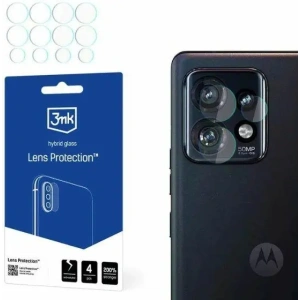 Hybrid glass for camera lens 3MK Lens Protect Motorola Edge 50 Pro [4 PACK] - Edge 50 Pro - 3MK