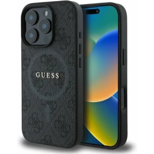 Hurtownia GSM - Etui Guess GUHMP16LG4GFRK Apple iPhone 16 Pro hardcase 4G Ring Classic Logo MagSafe fekete - GUE3461 - {ean13} - Hurt