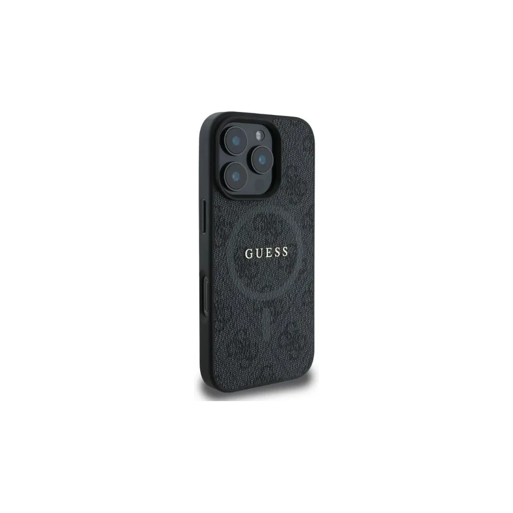Hurtownia GSM - Etui Guess GUHMP16LG4GFRK Apple iPhone 16 Pro hardcase 4G Ring Classic Logo MagSafe fekete - GUE3461 - {ean13} - Hurt