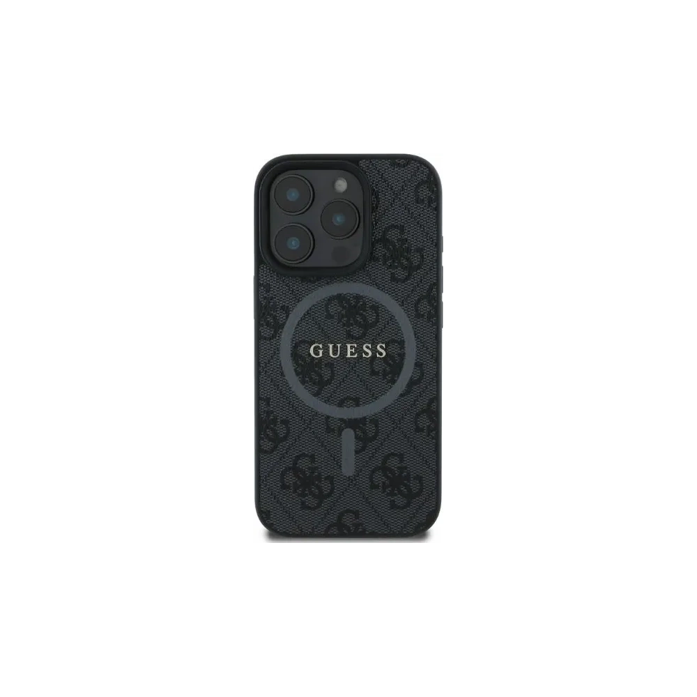 Hurtownia GSM - Case Guess GUHMP16LG4GFRK Apple iPhone 16 Pro Hardcase 4G Ring Classic Logo MagSafe schwarz - GUE3461 - {ean13} - Hurt