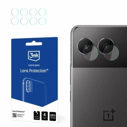 Szkło hybrydowe na obiektyw aparatu 3MK Lens Protect OnePlus Nord 4 [4 PACK] - OnePlus Nord Series - 3MK
