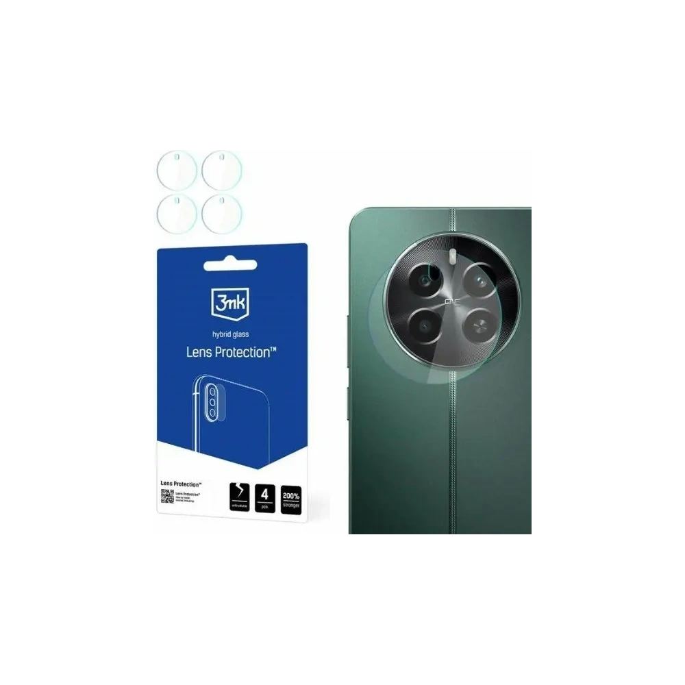 Hurtownia GSM - Hybridní sklo na objektiv fotoaparátu 3MK Lens Protect Realme 12 4G [4 PACK] - 3MK6511 - {ean13} - Hurt