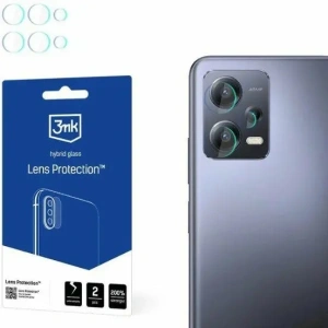 Hurtownia GSM - Szkło hybrydowe na obiektyw aparatu 3MK Lens Protect Xiaomi Redmi Note 12 Pro [4 PACK] - 3MK6516 - {ean13} - Hurt